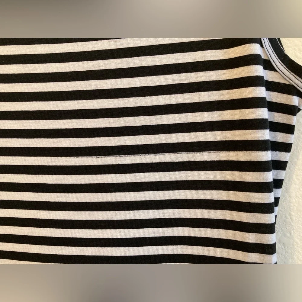 LuLaRoe Black and White Nicki Dress - Picture 10 of 12